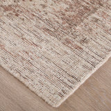 Feizy Rug Loralai 8A66F, Taupe/Plum-Rugs1-High Fashion Home