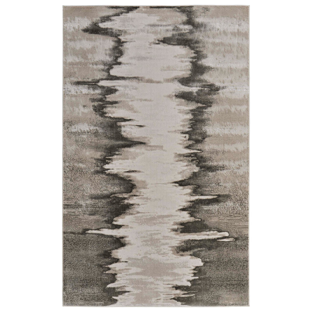 Feizy Rug Micah 39LQF, Ivory/Silver-Rugs1-High Fashion Home