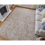Feizy Rug Pasha 39M6F, Beige/Blue-Rugs1-High Fashion Home