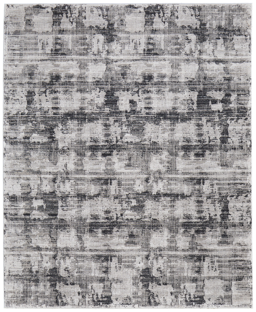 Feizy Rug Sonora 39NYF, Gray/Ivory-Rugs1-High Fashion Home