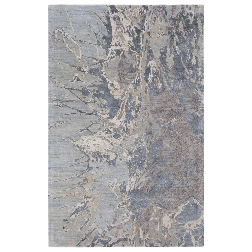 Feizy Rug Zarah 8918F, Blue/Charcoal-Rugs1-High Fashion Home