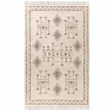 Gazi Rug, Ivory/Brown Multi-Rugs1-High Fashion Home