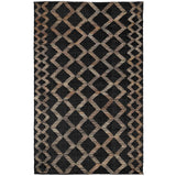 Gobi Rug, Black/Natural