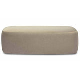 Graceland Bench, Taupe-Furniture - Benches-High Fashion Home