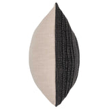 Gratitude Lumbar Pillow, Black