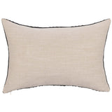 Gratitude Lumbar Pillow, Black
