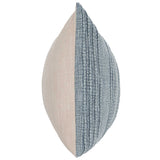 Gratitude Lumbar Pillow, Sea Fog Blue