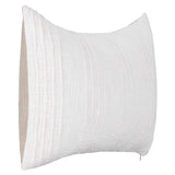 Gratitude Lumbar Pillow, White