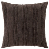 Gratitude Pillow, Ganache Brown