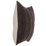 Gratitude Pillow, Ganache Brown