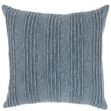 Gratitude Pillow, Sea Fog Blue
