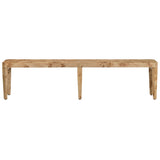 Greysen Bench, Natural-Furniture - Benches-High Fashion Home
