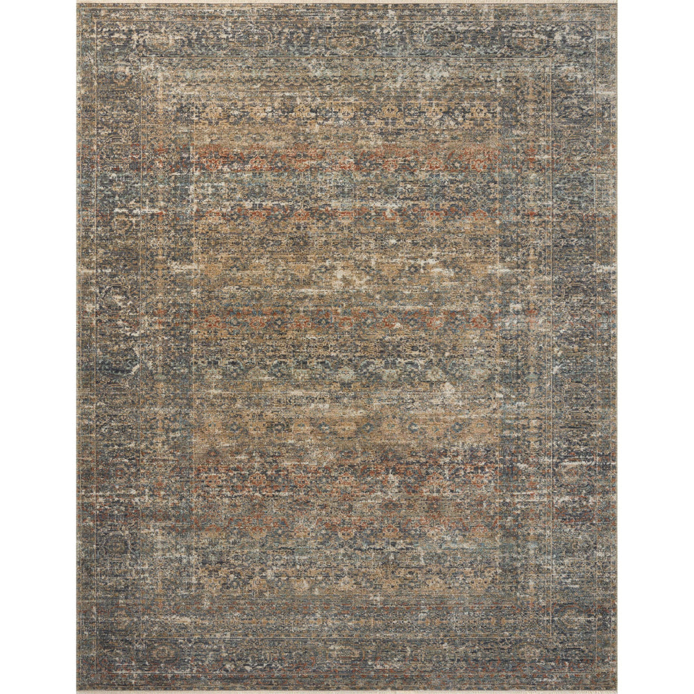 Loloi Rug Heritage HER-11, Midnight/Multi-High Fashion Home