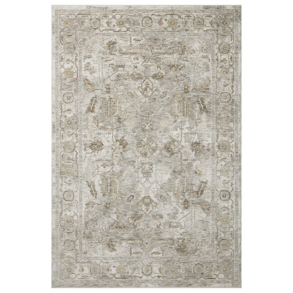Amber Lewis × Loloi Rug Honora HON-06, Grey/Taupe-Rugs1-High Fashion Home