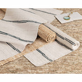 Hayward Soumak Jute Rug, Natural/Green