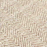 Herringbone Chenille Rug, Ivory/Natural