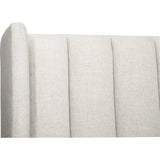 Huntington King Storage Bed, Pismo Linen by Becki Owens-Furniture - Sofas-High Fashion Home