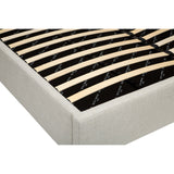 Huntington King Storage Bed, Pismo Linen by Becki Owens-Furniture - Sofas-High Fashion Home