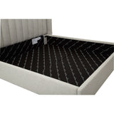 Huntington King Storage Bed, Pismo Linen by Becki Owens-Furniture - Sofas-High Fashion Home