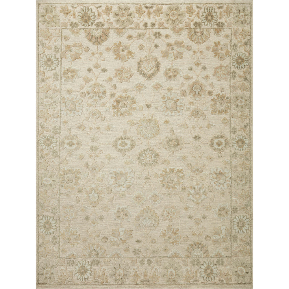 Magnolia Home by Joanna Gaines x Loloi Rug Ingrid ING-02, Natural/Sage-High Fashion Home