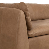 Iggy 98" Slipcover Leather Sofa, Palermo Drift by Four Hands-Furniture - Sofas-High Fashion Home