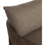 Jackson Outdoor Swivel Chair, Ellor Brown-Furniture - Outdoor-High Fashion Home