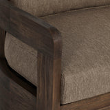 Jackson Outdoor Swivel Chair, Ellor Brown-Furniture - Outdoor-High Fashion Home