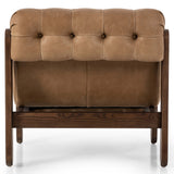 Jeremiah Leather Chair, Palermo Drift by Four Hands