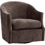Julie Swivel Glider, Athens Espresso-Furniture - Chair-High Fashion Home