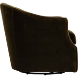 Julie Swivel Glider, Vance Olive-Furniture - Chair-High Fashion Home