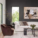 Julius Swivel Chair, Surrey Cocoa by Four Hands