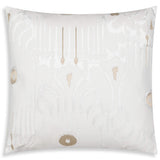 Kas Ikat Pillow, Ivory/Gold-Accessories-High Fashion Home