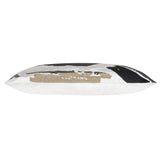 Kas Brushstroke Pillow, Ivory/Black-Accessories-High Fashion Home
