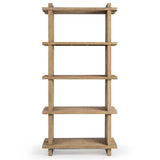 Karlla Bookshelf, Natural Clay