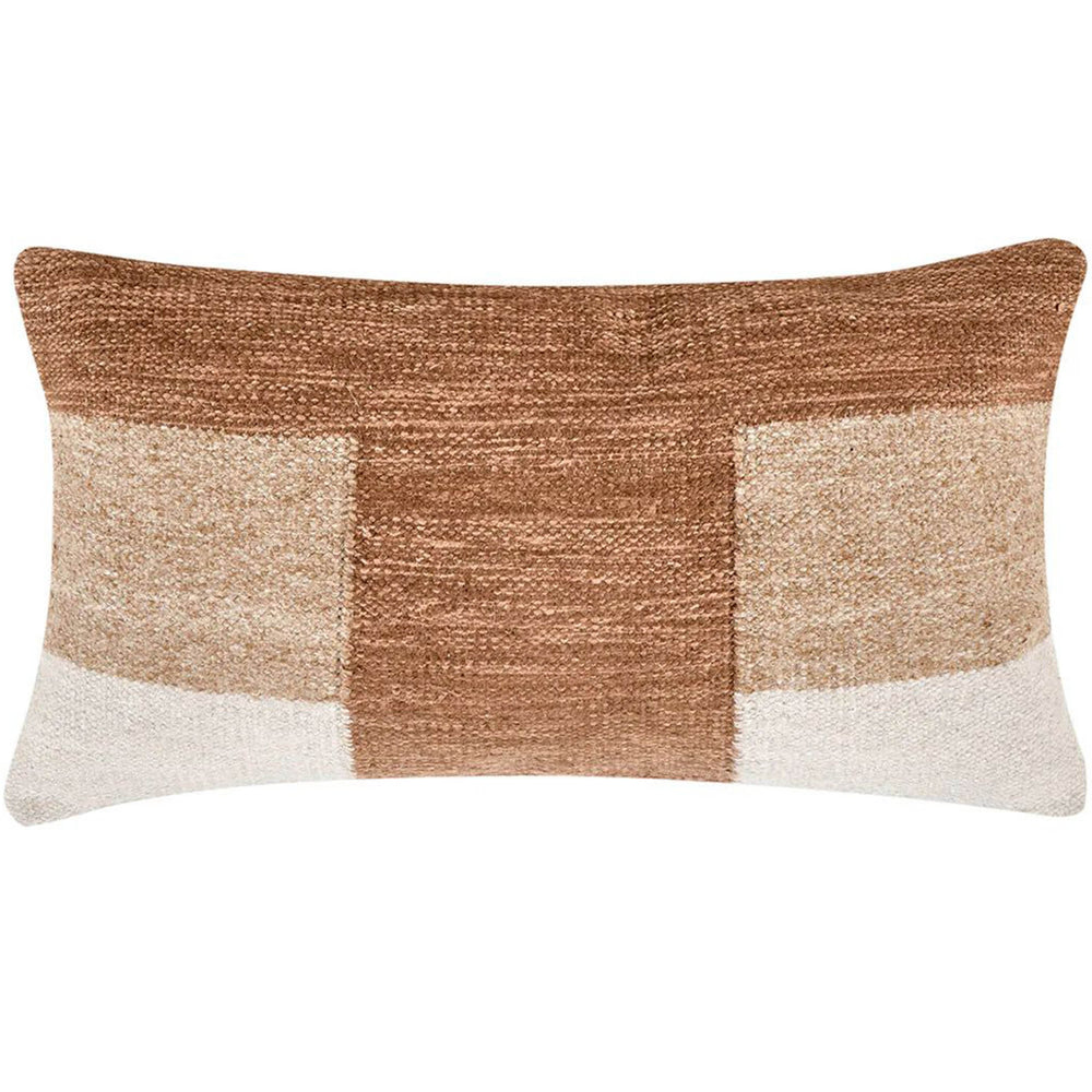 Kass Lumbar Pillow, Terracota