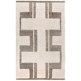 Kavala Rug, Charcoal/Ivory