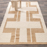 Kavala Rug, Natural/Ivory