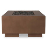 Kenton Outdoor Fire Table, Clay Concrete by Four Hands-Furniture - Outdoor-High Fashion Home