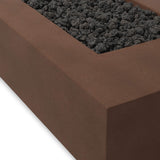 Kenton Outdoor Fire Table, Clay Concrete by Four Hands-Furniture - Outdoor-High Fashion Home