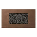 Kenton Outdoor Fire Table, Clay Concrete by Four Hands-Furniture - Outdoor-High Fashion Home