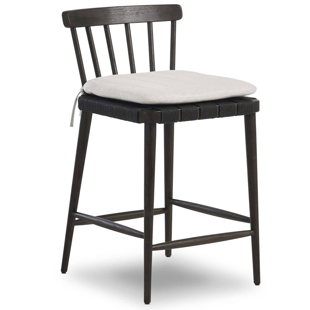 Kershaw Counter Stool, Dover Crescent by Four Hands-Furniture - Dining-High Fashion Home