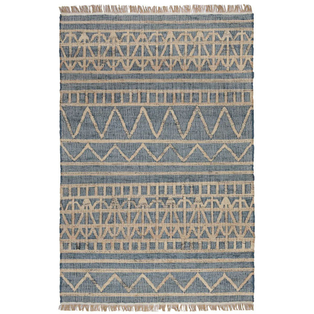 Kingston Distressed Rug, Sapphire