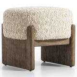 Kirby Stool, Solema Cream-Furniture - Chairs-High Fashion Home