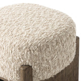 Kirby Stool, Solema Cream-Furniture - Chairs-High Fashion Home