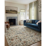 Rifle Paper Co. x Loloi Rug Laurel LAU-05, Peacock Garden Cream-High Fashion Home