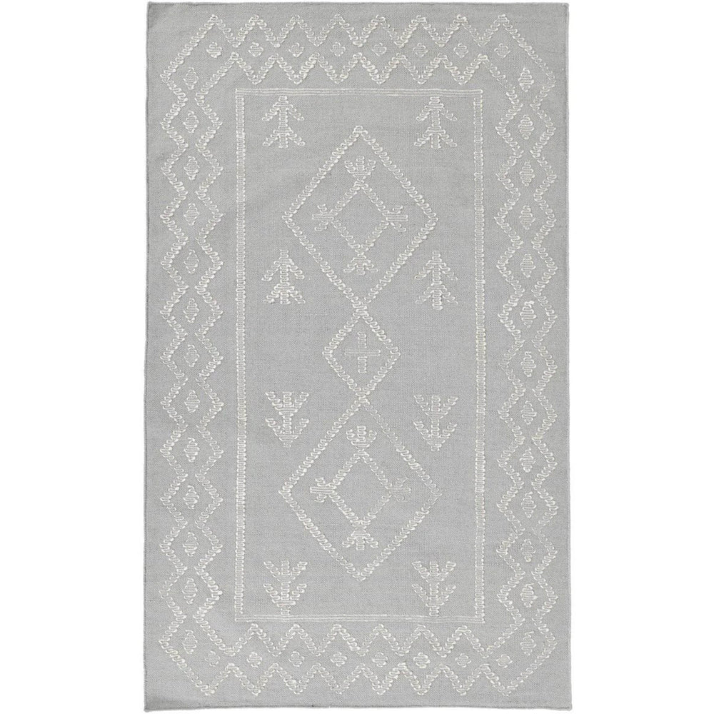 Lagos Rug, Gray/Ivory