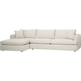 Lars Sectional, McGee Wheat-Furniture - Sofas-High Fashion Home
