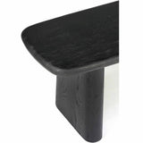 Laurel Dining Bench, Charcoal-Furniture - Dining-High Fashion Home