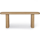 Laurel Dining Bench, Natural-Furniture - Dining-High Fashion Home