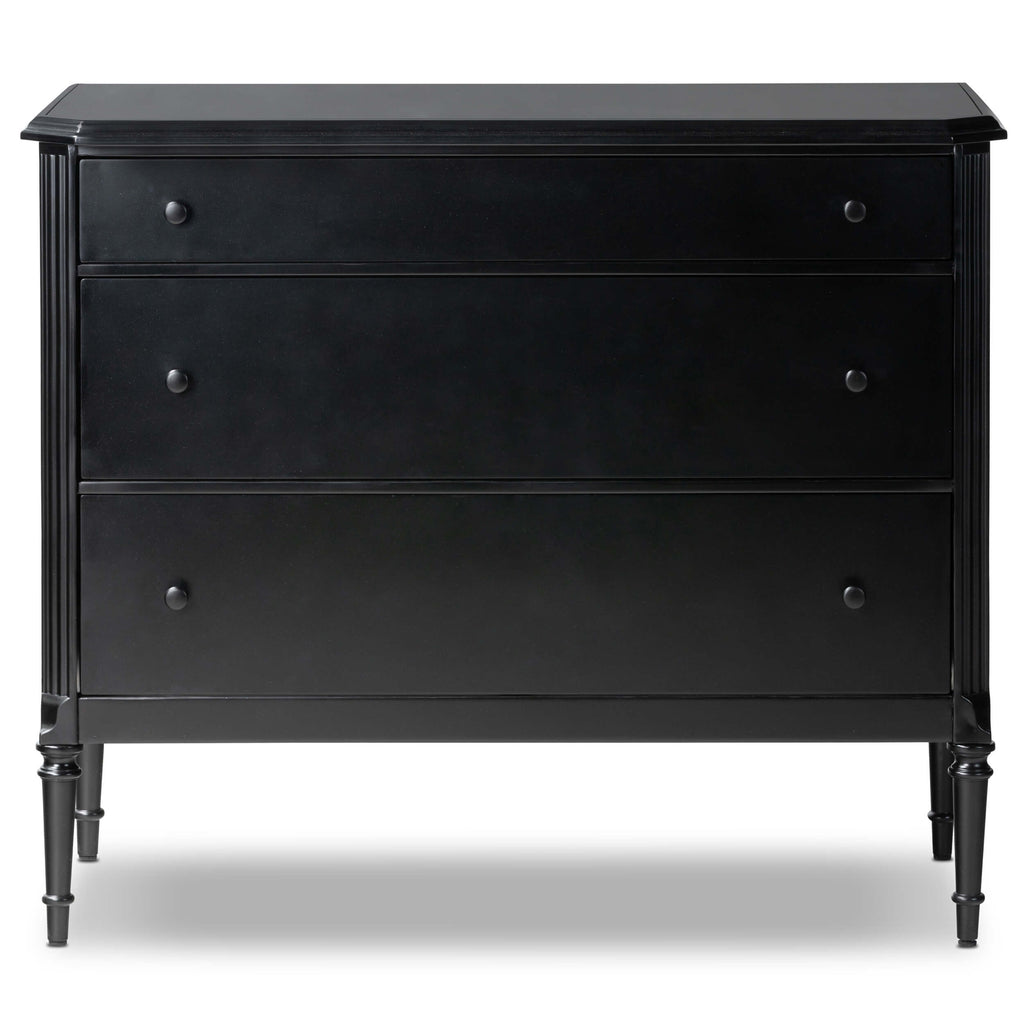 Lendon 3 Drawer Dresser, Black by Four Hands – High Fashion Home